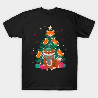 RED PANDA Ugly Christmas tee for Panda Lover T-Shirt